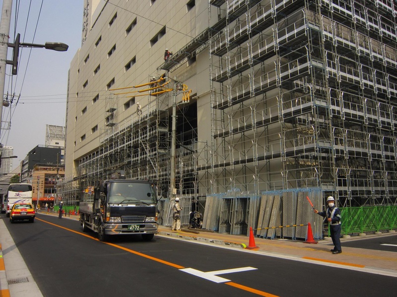 东山日本三年建筑工